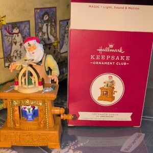 Hallmark Keepsake Toymaker Santa Action Figure